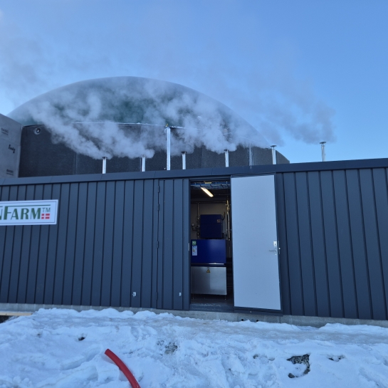 GreenFarm-anlegg hos Atle Næss